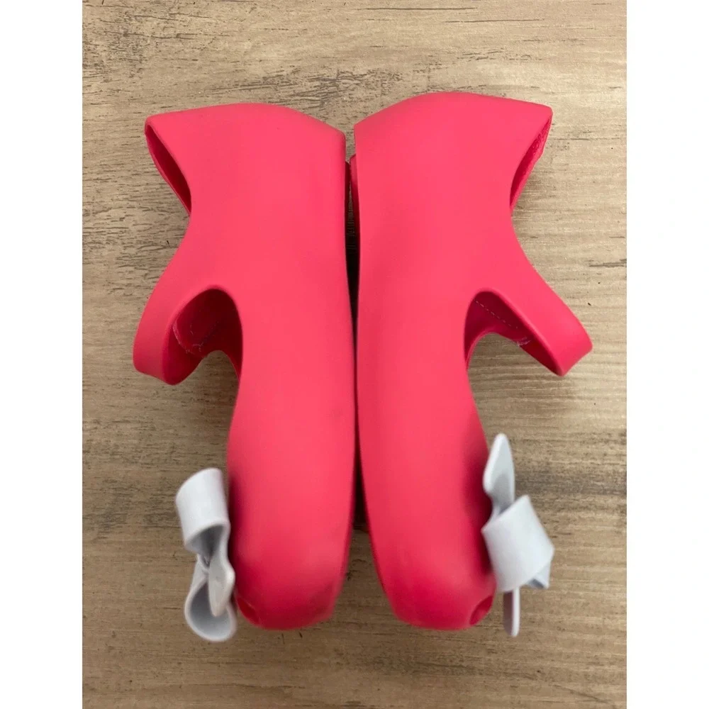 Mini Melissa Ultragirl Mary Jane Jelly Shoes Pink  Toddler sz 7